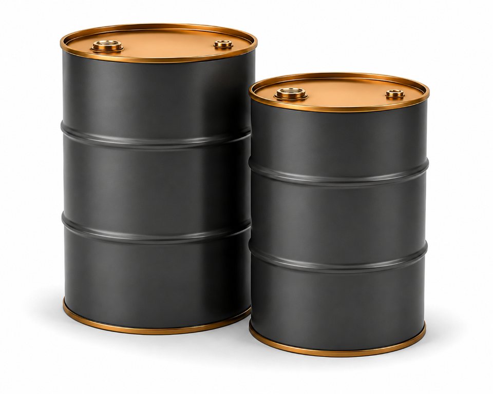 Drums of Cutback Bitumen MC30 and MC70